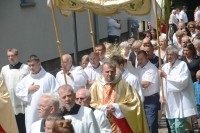 Jubileusz 100 lecia Parafii św. Antoniego w Kotuniu - Procesja