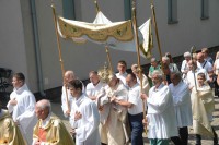 Jubileusz 100 lecia Parafii św. Antoniego w Kotuniu - Procesja Eucharystyczna