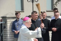 Poświęcenie parkingu - Jubileusz 100 lecia Parafii św. Antoniego w Kotuniu
