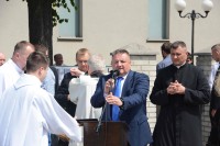 Poświęcenie parkingu - Jubileusz 100 lecia Parafii św. Antoniego w Kotuniu