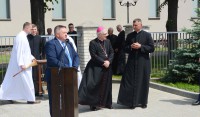 Poświęcenie parkingu - Jubileusz 100 lecia Parafii św. Antoniego w Kotuniu