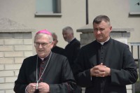 Poświęcenie parkingu - Jubileusz 100 lecia Parafii św. Antoniego w Kotuniu