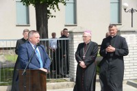 Poświęcenie parkingu - Jubileusz 100 lecia Parafii św. Antoniego w Kotuniu