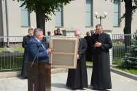 Poświęcenie parkingu - Jubileusz 100 lecia Parafii św. Antoniego w Kotuniu
