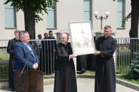 Poświęcenie parkingu - Jubileusz 100 lecia Parafii św. Antoniego w Kotuniu