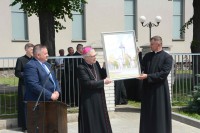 Poświęcenie parkingu - Jubileusz 100 lecia Parafii św. Antoniego w Kotuniu