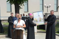 Poświęcenie parkingu - Jubileusz 100 lecia Parafii św. Antoniego w Kotuniu