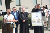 Poświęcenie parkingu - Jubileusz 100 lecia Parafii św. Antoniego w Kotuniu
