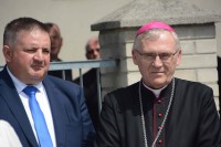 Poświęcenie parkingu - Jubileusz 100 lecia Parafii św. Antoniego w Kotuniu
