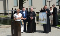 Poświęcenie parkingu - Jubileusz 100 lecia Parafii św. Antoniego w Kotuniu