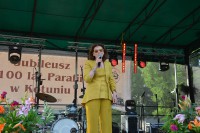 Pani Halina Frąckowiak wśród nas. Jubileusz 100 lecia Parafii św. Antoniego w Kotuniu