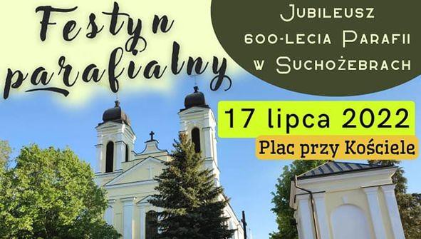 600 lat parafii św. Marii Magdaleny w Suchożebrach